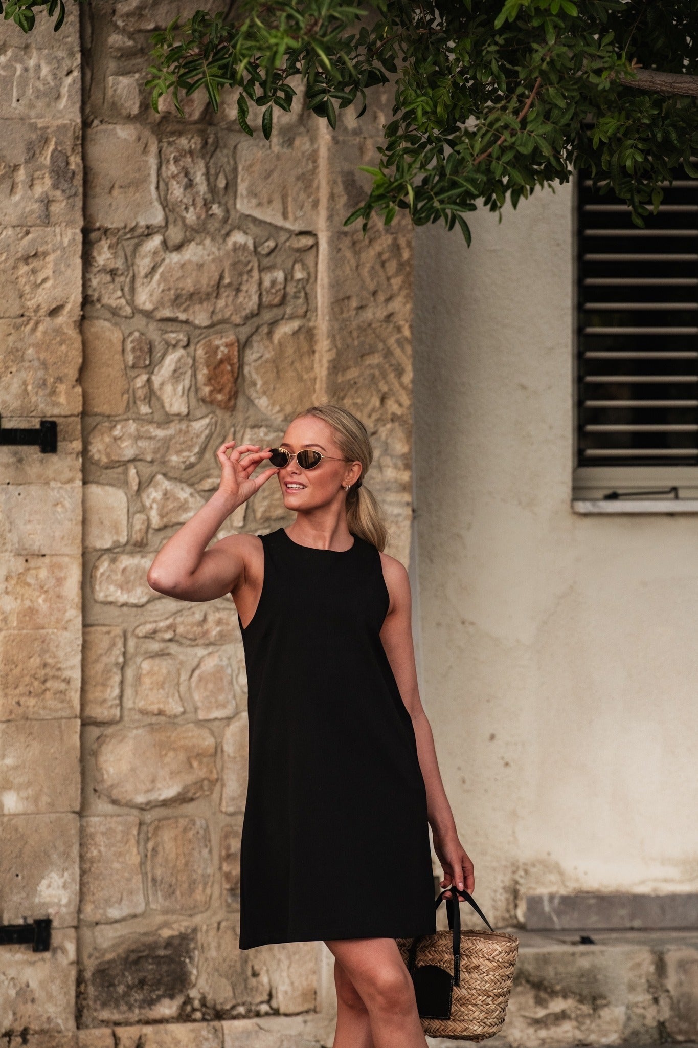 PCJOSELLA Short Dress - Black